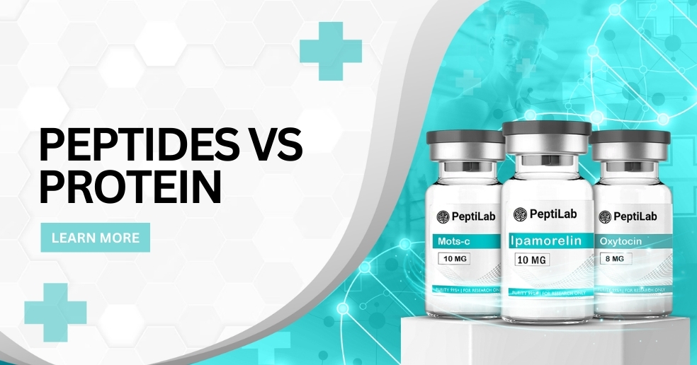 Peptide Onlines vs Protein